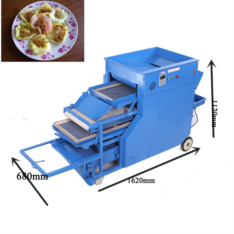 CE Approved Worm Separating Machine Yellow Mealworm Sieving Machine Mealworm Screening Machinery