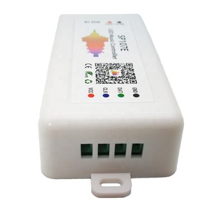 Светодиодный аккорд Blue tooth BT APP WS2811 WS2812 RGBW RGB адресуемый ws2812B пиксельный музыкальный контроллер SP107E - Product Image 4