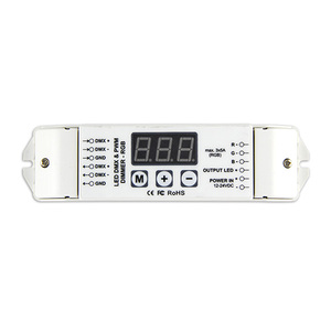 BC-833 RGB DMX декодер постоянного напряжения светодиодный DMX контроллер dmx512 декодер 3 канала - Product Image 5