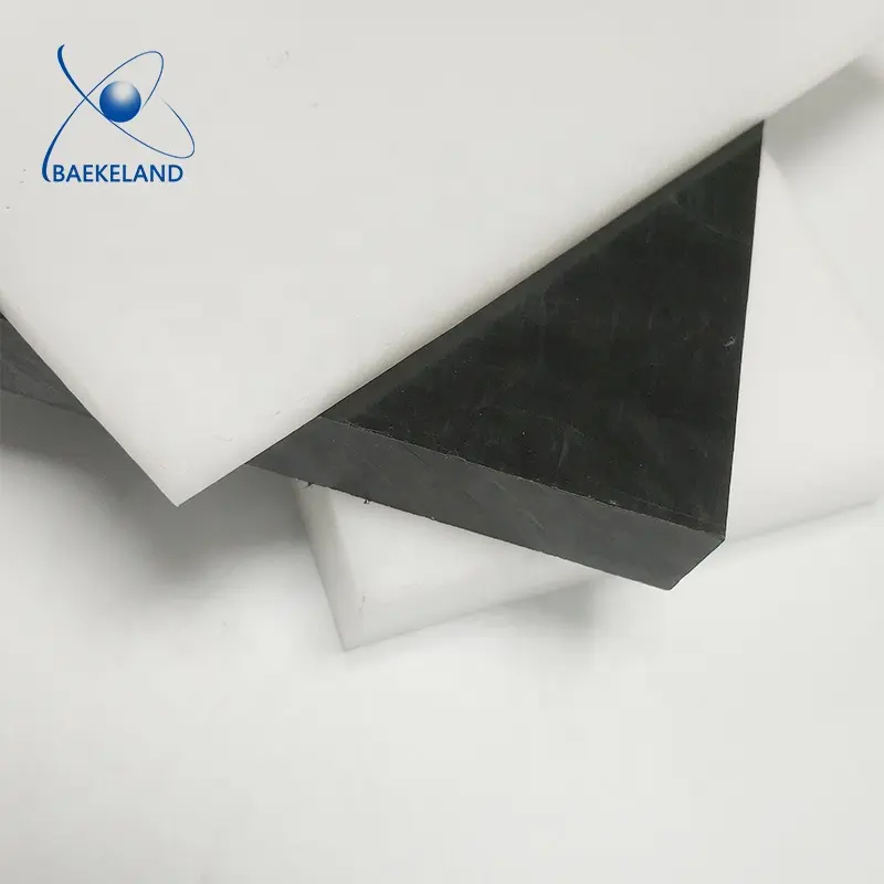 Trắng/đen/xanh/đỏ/vàng/xanh lá cây màu POM ép đùn tấm nhựa Acetal Delrin Board