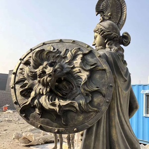 Sıcak satış büyük fiberglas Athena heykel bahçe roma kadın yunan heykelleri - Product Image 2
