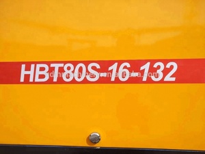 中国 JH 工厂电动机 60CBM 60 立方米混凝土泵 132KW 销售