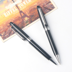 高品质黑色定制促销笔铝空白圆珠笔 - Product Image 3