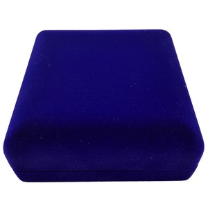 90 mm kadife kutu takı hediye kutusu bozuk para kutusu