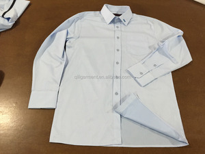 专业定制学校男孩和女孩衬衫迷你订单批发小学生中高中校服 - Product Image 5