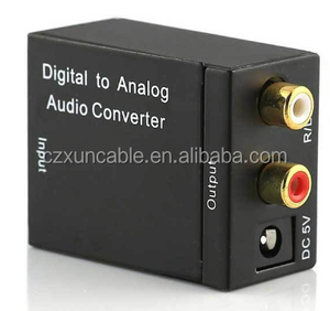 Convertidor de Audio Digital a analógico con cable USB y cable de audio óptico de fibra - Product Image 3