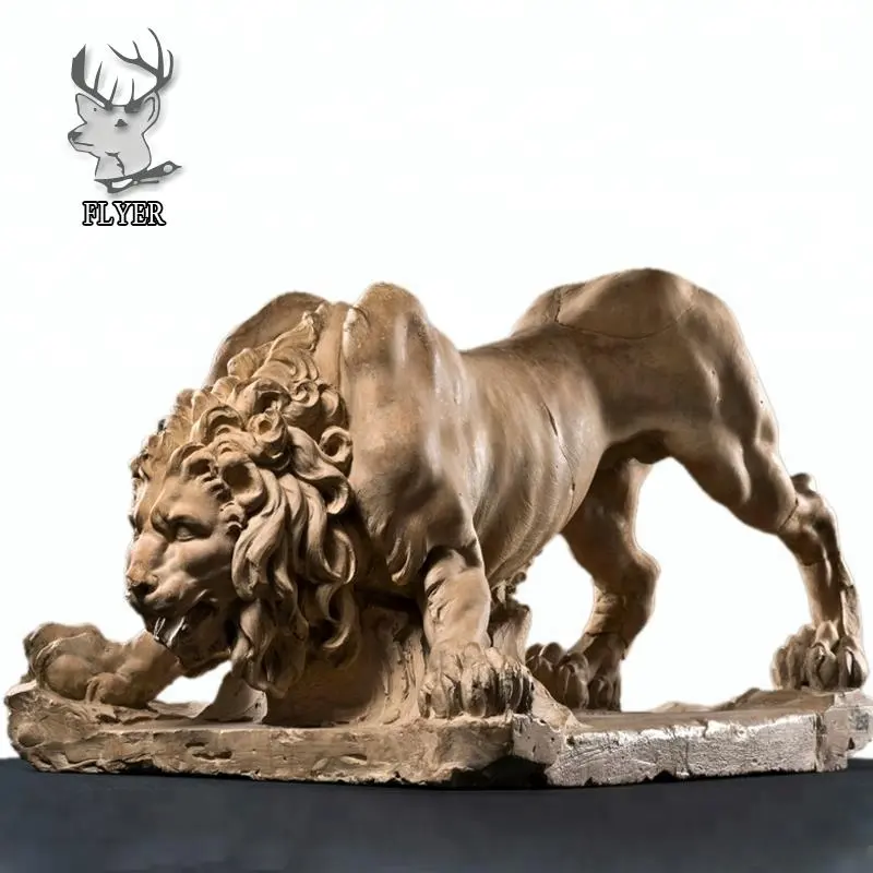 Formato su misura natura marmo leone per la vendita