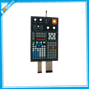 Precio de fábrica barato, pantalla personalizada, circuito de impresión flexible, interruptor de membrana, panel de teclado - Product Image 6