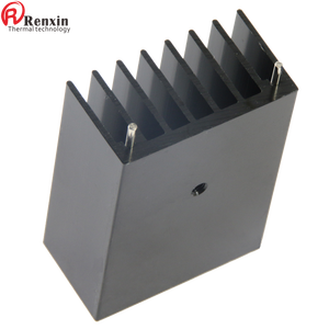 TO-220押し出しアルミニウムプロファイルヒートシンク2ピン付きTO220トランジスタラジエーター - Product Image 6