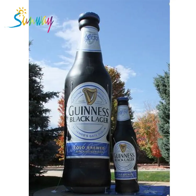 Hot Sale Giant Inflatable Beer Bottle For Advertising