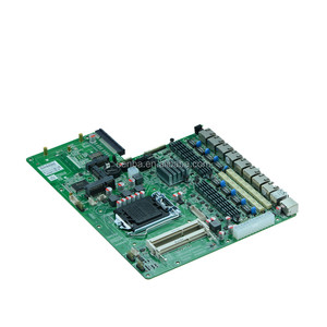 ITX-H87SL Soquete lga1150 16gb Memória Bypass Ethernet 8 Portas Placa-mãe Tarjeta Madr com Gpio e Placa de Slot para Cartão Sim PC