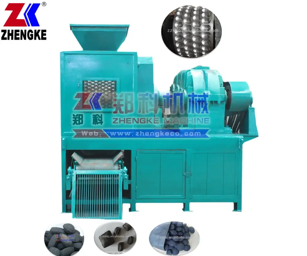 Zhengke brand silicon powder industrial salt briquetting making machine