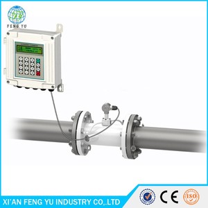 Clamp-auf flow meter sensor tragbare ultraschall-durchflussmesser für arduino