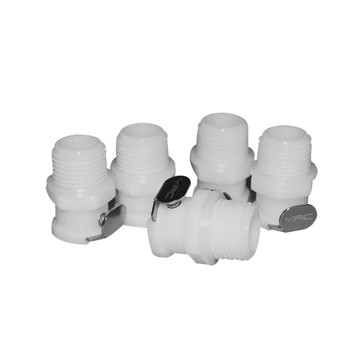 1/4" NPT thread mini plastic quick connect hose fittings