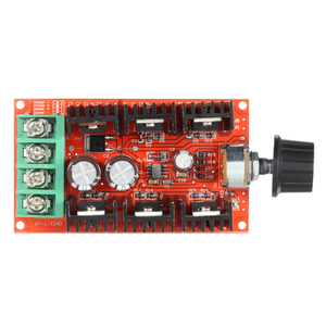 מתח רגולטור 2000W 40A 9-50V DC מנוע מהירות בקר <span class=keywords><strong>PWM</strong></span> RC מאוורר מנוע בקר רגולטור כוח בקרת מתג - Product Image 5