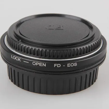 FD Lens to EOS EF Body Mount Adapter with Optical Glass Focus Infinity 450D 50D 5D 500D 550D 600D 650D 700D FD-EOS
