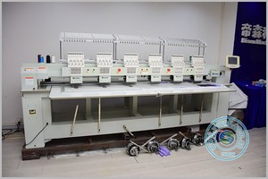 高速六头机器刺绣十字刺绣设计免费缝纫机 - Product Image 3