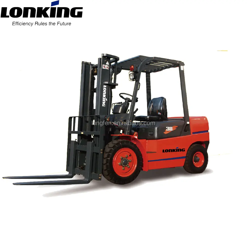 FD35 Lonking 3.5 Ton Forklift Merek Baru Gaya Baru dengan Ban Forklift Asli