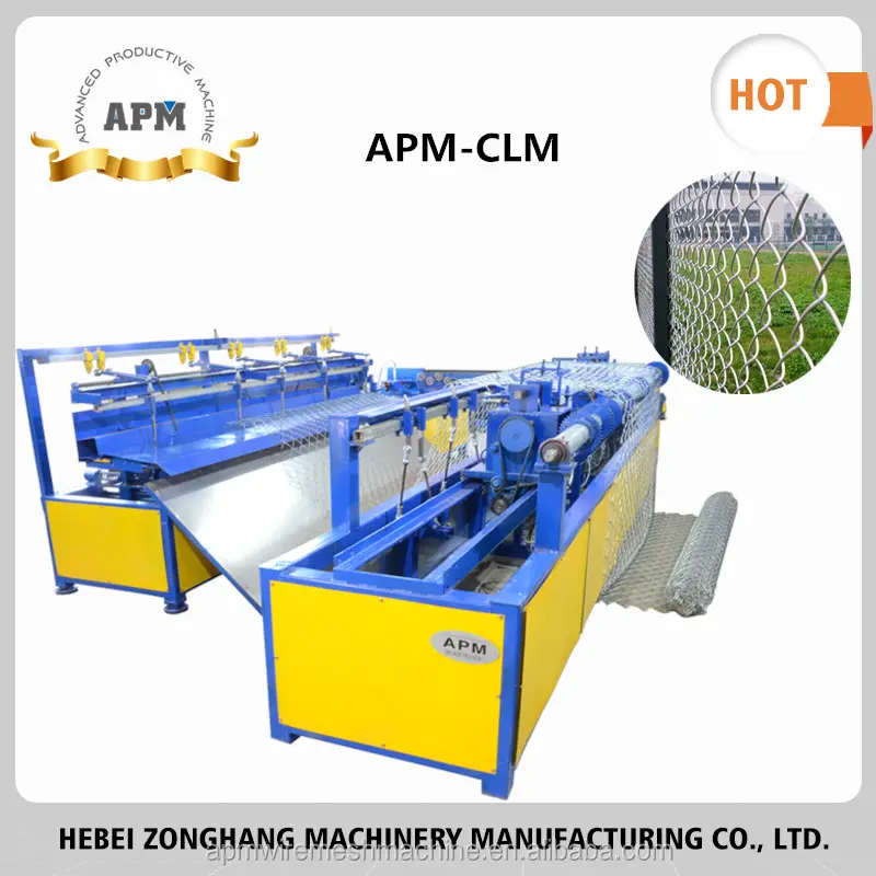 APM Vinyl Chain Link Fence Pricing Machine