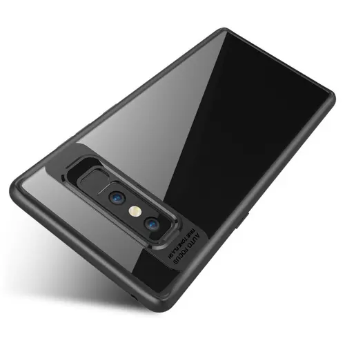 Carcasa ultradelgada para Galaxy Note 8, carcasa de silicona TPU para PC, carcasa trasera transparente dura para Samsung Galaxy Note 8