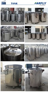 FARFLY FERTERLIZER depolama tankı paslanmaz çelik kimyasal karıştırma tankı, karıştırma kazanı - Product Image 6