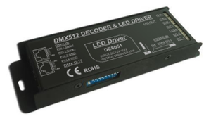 350ma dmx 512 decoder/4ch corrente costante driver dmx - Product Image 5