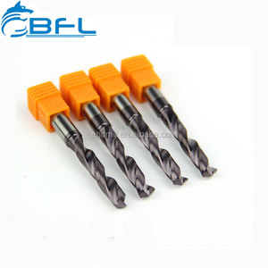 Tungsten Solid Carbide Aluminum Alloy Carbide Drill Bit <strong>Deep</strong> Holes Hard Metal Milling <strong>Cutter</strong> Hrc45 2 Flute Twist Drill - Product Image 4