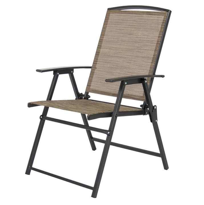 Caffè campeggio tavolo pieghevole sedia da pranzo con Set di ombrellone 4 6 pezzi balcone Patio esterno mobili da giardino