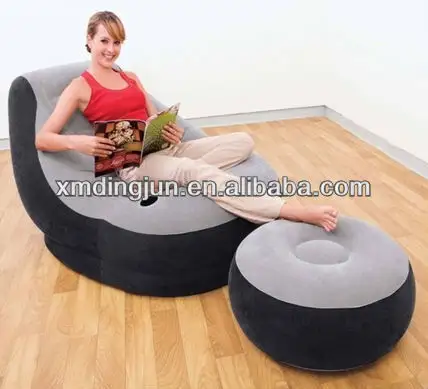 Aria salotto divano letto, coperta divano poltrona gonfiabile, soggiorno di aria gonfiabile sedia divano