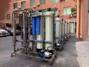 Purificateur/filtre de deau 500 Liter par heure systeme osmose inverse usine de dessalement Ro pour la produktion - Product Image 6