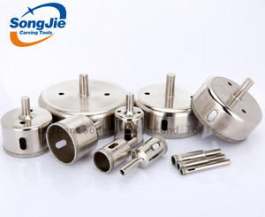 เพชรรูเห็นเจาะกระจกบิตราคาต่ำที่มีคุณภาพสูงเพชรกลวงเจาะบิตสำหรับแก้ว - Product Image 3