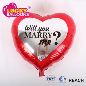 Janpan Kalite I Love You Mylar Balon Kristal Hediye