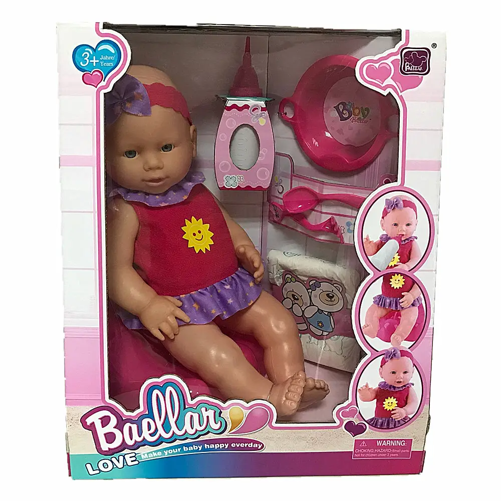 Novo desenvolvimento realista xixi bebê reborn boneca, brinquedo