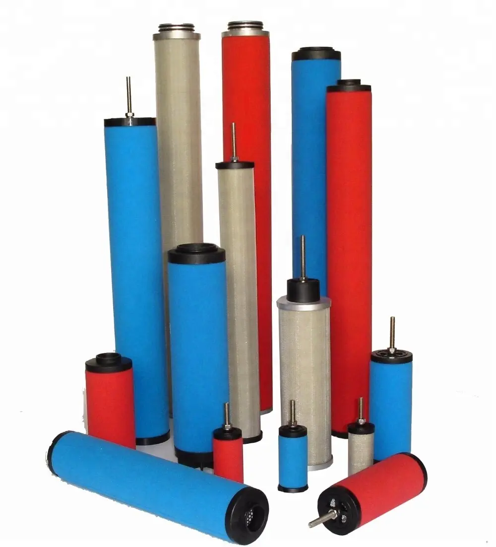 air filter for compressed air system to remove oil/water