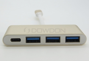 Multi-Port Charging Adapter 4-in-1 USB-C Hub for New Apple MacBook 12&quot; with Type C,USB 3.0 Ports - Product Image 5