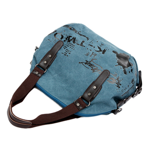 Bán Buôn Dropshipping Mỹ Và Châu Âu Phong Cách Sản Phẩm Mới Graffiti In Pattern Thời Trang Phụ Nữ Du Lịch Túi Vải - Product Image 5