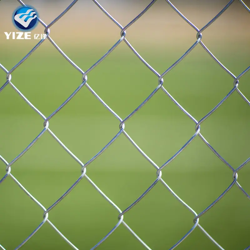 Brand new different type quality stadium pvc coated chain link fence made in China