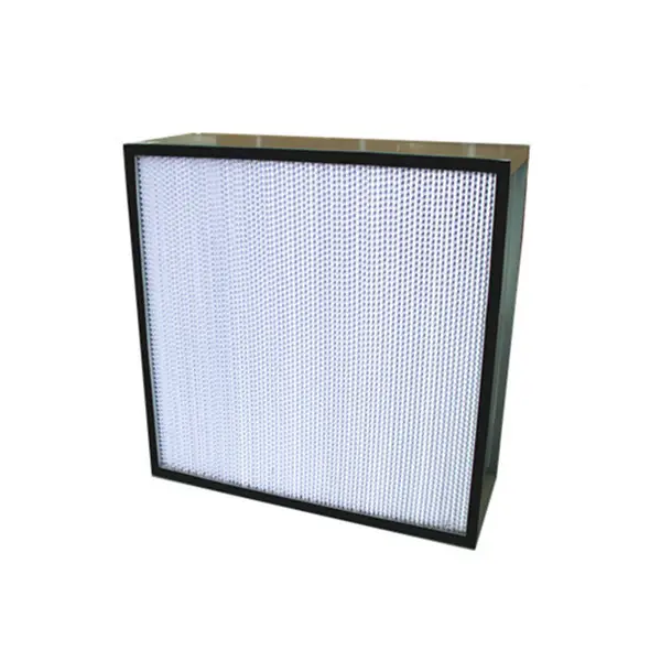 Marco galvanizado H14, filtro Hepa plisado profundo para habitación limpia, 610X610X292mm, precio de descuento