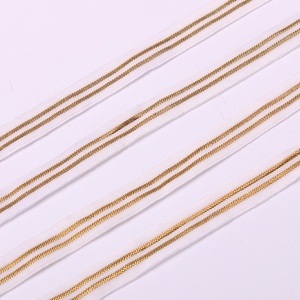 尼龙氨纶金色针织带弹力编织弹性织带 - Product Image 6