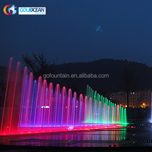 DMX 512 kontrollü ışıklar ile ücretsiz tasarım Undergrounf kuru Foor çeşme - Product Image 2