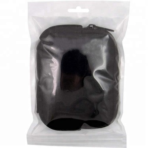 カスタムBlack Neoprene Soft Multi機能<span class=keywords><strong>Key</strong></span> Bag Card Bag USB Cable Bagミニコインポーチ