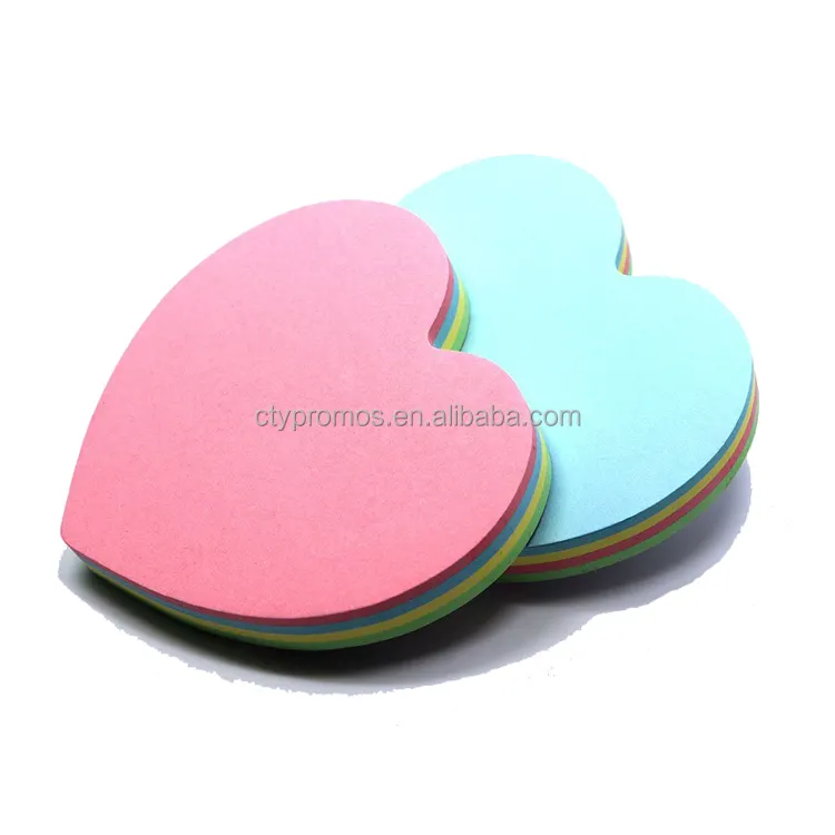 Promozionale Economici Personalizzata a forma di Sticky Notes/sticky Note Pad