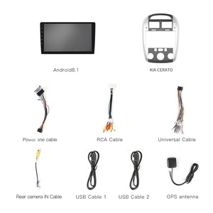 Guangzhou GPS fabrika Android araba navigasyon için KIA Cerato serisi ile yüksek kaliteli ses
