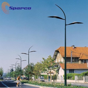 Sparco 6M 8M 10M 12M <strong>Aluminium</strong>/stainless Steel/galvanized Steel European Style Round Street Light Pole Earthing