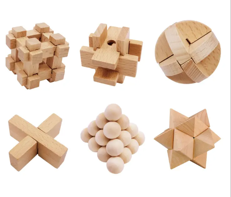 خشبية لغز ماجيك الكرة دعابة الدماغ لعبة ذكاء لعبة المجال الألغاز للبالغين/أطفال