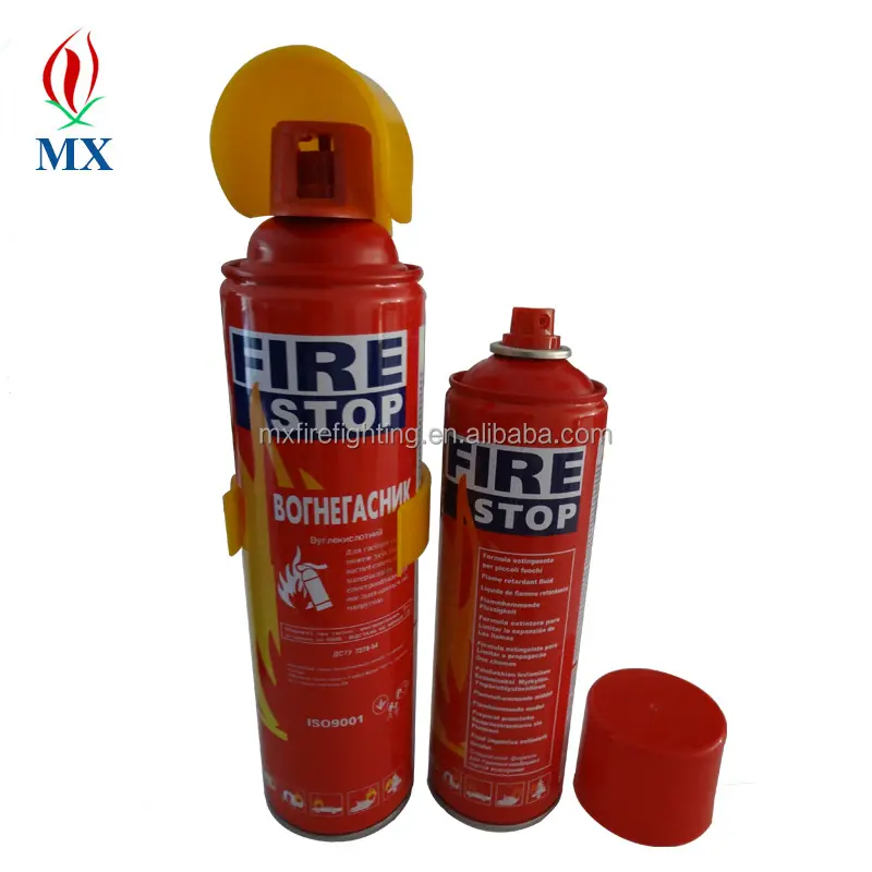 aerosol fire extinguishing spray 500ml 1000ml foam fire stop car mini small fire extinguisher