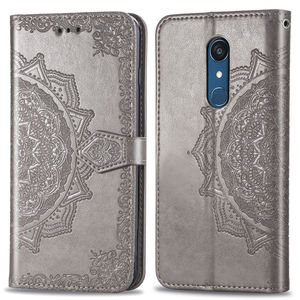 Embossed Mandala Leather Phone Case for <strong>LG</strong> K7 K8 LTE K350 K350E Case for <strong>LG</strong> K8 <strong>K10</strong> 2017 Case With Card Holder - Product Image 3