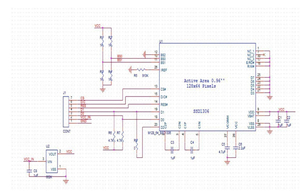 Blu 7PIN 0.96 "I2C IIC SPI Seriale 128X64 OLED Display LCD A LED del Modulo - Product Image 6
