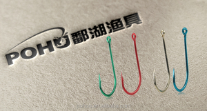 彩色环形日本钓鱼钩