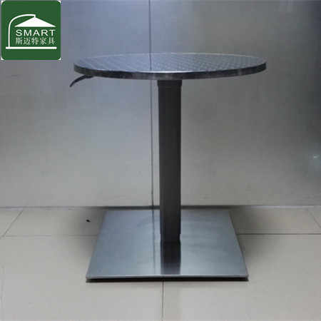 Black Aluminum Modern Table Base Metal Adjustable Short Furniture Table Legs